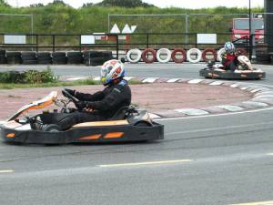 Kart raceing at Ellough Racetrack