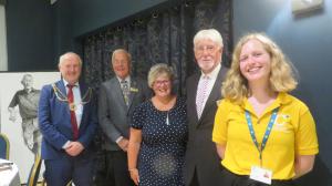 Presentation of Donations to Car Show Charities