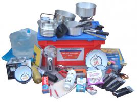 A Water Survival Box contents