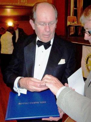 Frank Renton PHF, host of BBC Radio 2's 'Listen to the Band', conducts the Hepworth Band