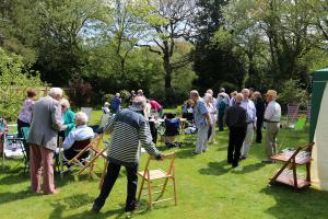 EDWARD AND ANNETTE'S  GARDEN PARTY