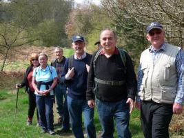 Our weekly walking club - if the weather is OK that is...