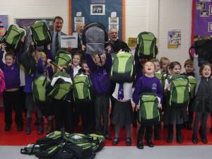 Back packs for Mary's Meals