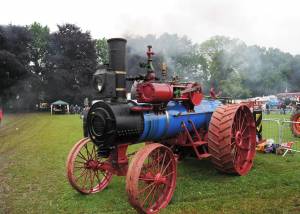 One of the Steam traction engines at the Steam Rally