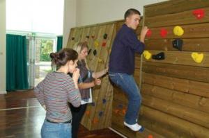 Reception at West of England School for young people with little or no sight