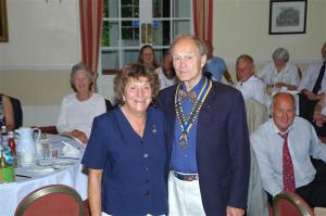 President's Handover at Buckerell Lodge