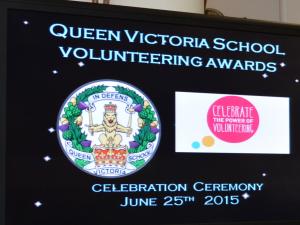 Queen Victoria School Volunteering Awards 
