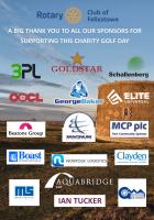 Thanks to all the sponsors of our charity golf day