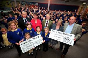 Local Schools and Deep South Festival present cheques totally £2,600 for purchase of 4 Shelter Boxes - October 2014
