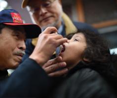 An event to mark World Polio Day 