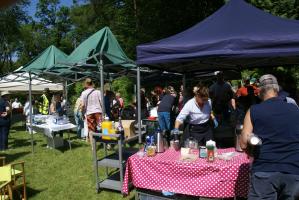 A busy and hot day