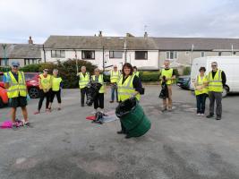 Litter picking event