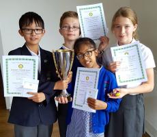 Primary School Quiz Final - Winners 2016 Hylands