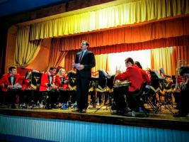 Reg Vardi Brass Band at Brandon Community Hall 