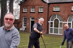 Look No Divots! Mary Hignett Bequest Helps Out