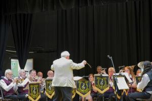 Seaford Silver Band at the 2019 Martello Proms