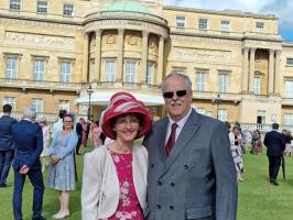 The garden party at Buckingham Palace 