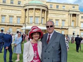 The garden party at Buckingham Palace