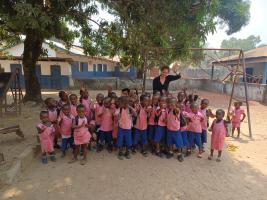 Latest View of Children & Rotary equips preschool in Sierra Leone update photos