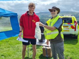 1st home Timothy Richardson, Harrogate Harriers in 59.31