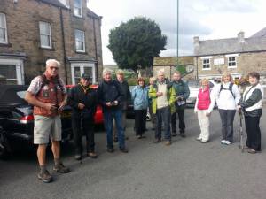 The gang meeting in Middleton