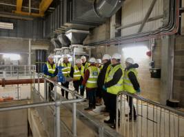 Visit to Peacehaven Wastewater plant on 22 1 13