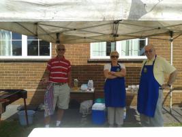 Barbeque for Lyneham Primary School Fete 