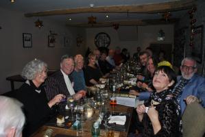 Christmas meal at the Stagg Inn, Titley 7 for 7.30pm