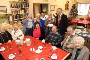 Rotary Helps With Lunch Club’s Running Costs
