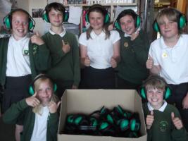 Ear defenders for Seaford Primary School