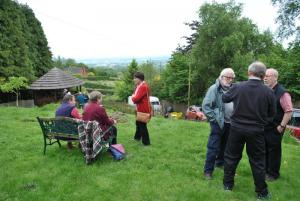 12.45 for 1pm Frugal lunch at Paul Barrett's home