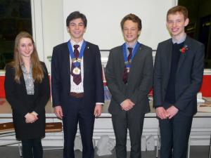 Oswestry School Interact 2015 Members Take Office