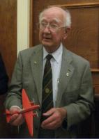 Peter with model plane