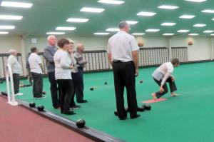 Indoor Bowling at Egerton Park BC