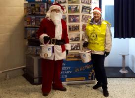 President Philip and Fiona at Morrisons