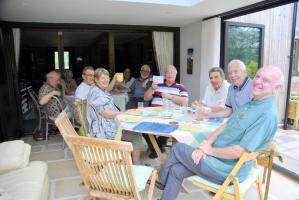 Frugal lunch at the Barwick's home in Gladestry