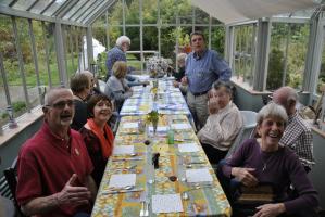 Frugal Lunch at the Leintwardine Morgan's