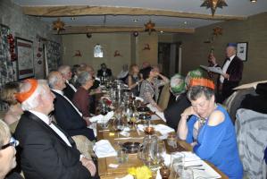 Christmas celebrations at the Stagg in TItley