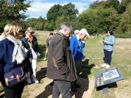 2018-09-29 Rouen Rouvray visit Battle Abbey