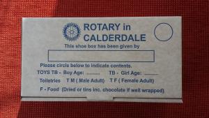 Rotary Christmas Shoebox Appeal