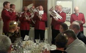 Salvation Army Band plays for Christchurch Rotary 