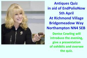 Antiques Quiz in aid of EndPolioNow