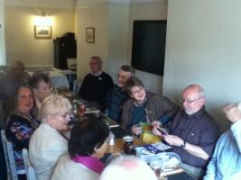 Lunch meeting Sitwell Arms, Bucknell