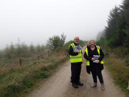 GRAMPIAN FOREST RALLY, spectator car park 