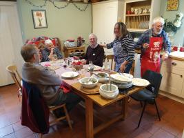 Council and meeting at Chris and Brian's in Norton