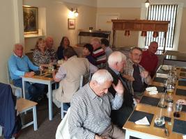Lunch meeting, Sitwell Arms, Bucknell