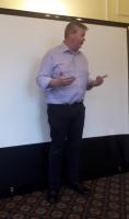 Phil Cavalier-Lumley came to talk to us about Bradford Speaks, a speaking club aiming to become part of Toastmasters International, the world’s largest public speaking club network.