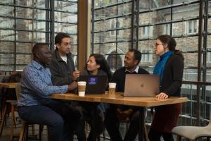 Peace Centre students in discussion