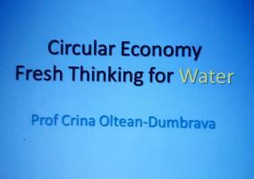 She demonstrated through hard statistics our detrimental effect on the health of the planet, then went on to discuss how by maximising our use of water we can bring so many benefits to our lives and give something back. 