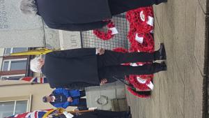 wreath at cenotaph